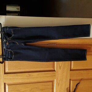 American Eagle Outfitters AEO Women's Size 6 Stretch Dark Blue  Skinny Jeans
